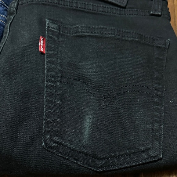 Levi's Men's Denim and Black Jeans - Picture 3 of 7